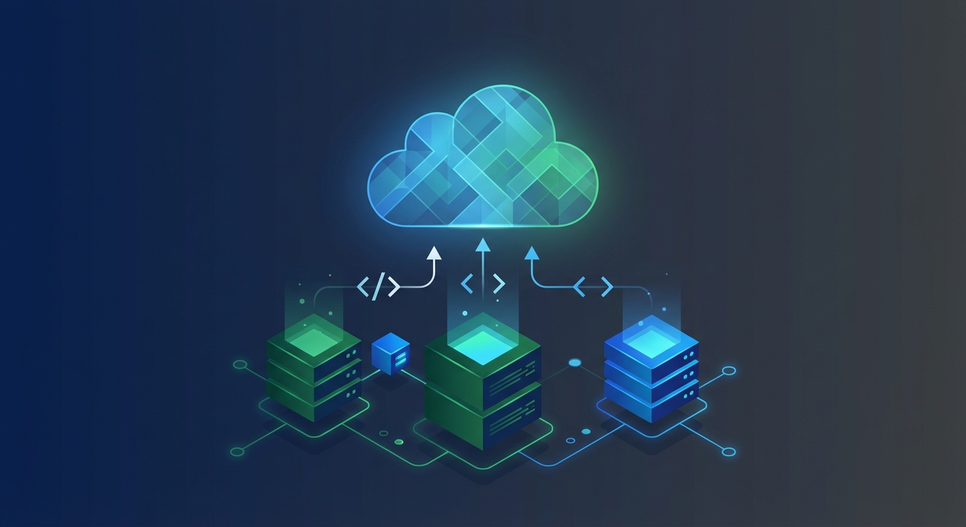 How to deploy a Node.js app - cloud deployment visualization